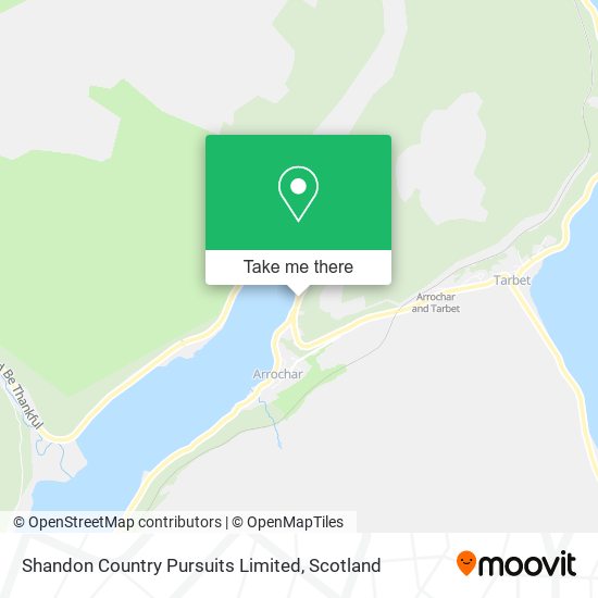 Shandon Country Pursuits Limited map