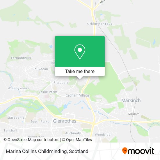 Marina Collins Childminding map