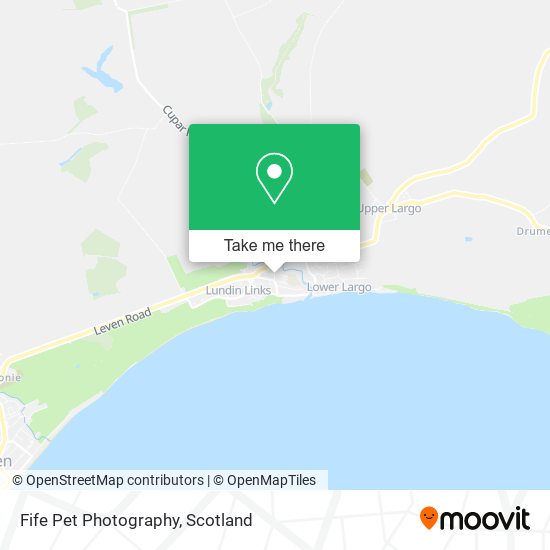 Fife Pet Photography map