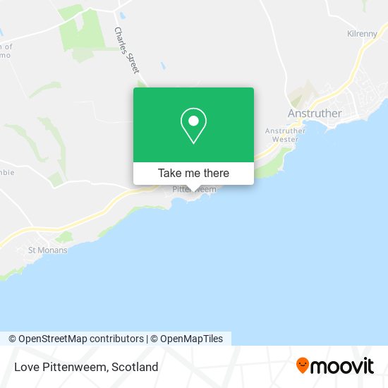 Love Pittenweem map