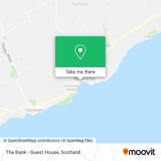 The Bank - Guest House map