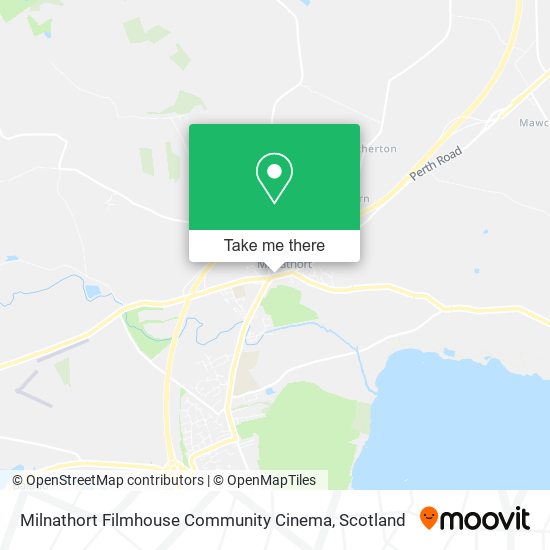 Milnathort Filmhouse Community Cinema map