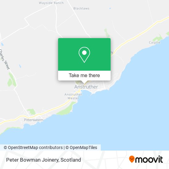 Peter Bowman Joinery map