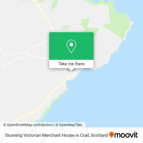 Stunning Victorian Merchant House in Crail map
