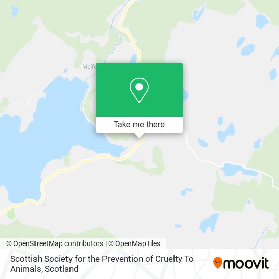 Scottish Society for the Prevention of Cruelty To Animals map