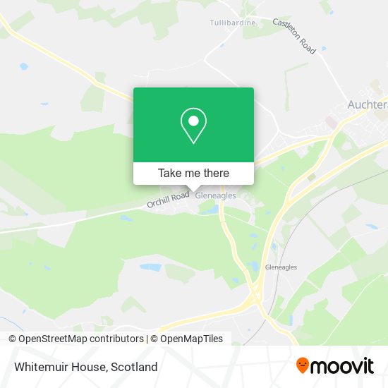 Whitemuir House map