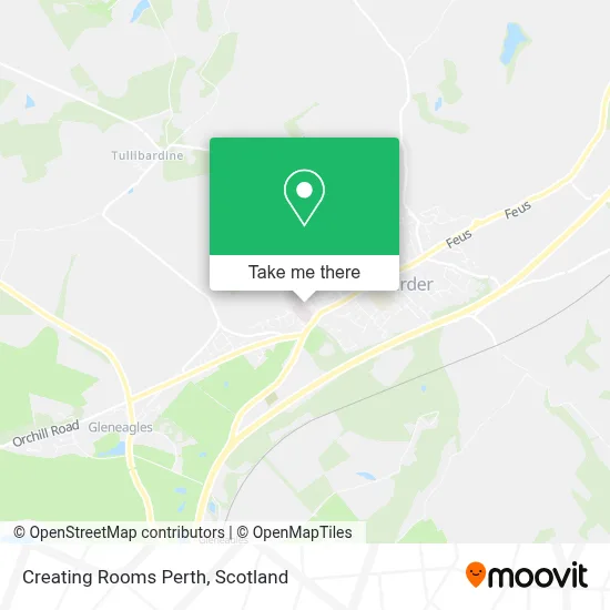Creating Rooms Perth map