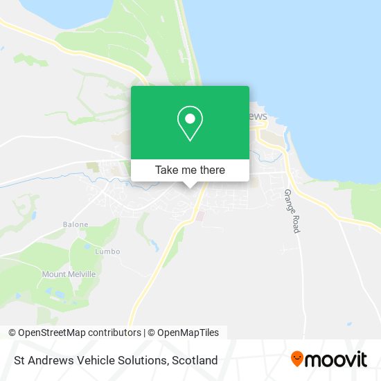 St Andrews Vehicle Solutions map