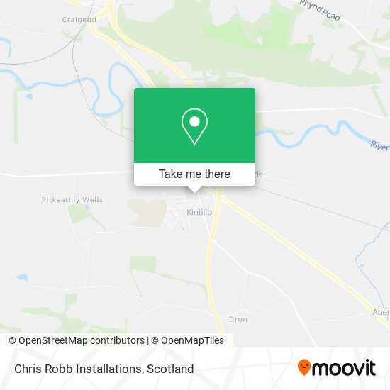 Chris Robb Installations map