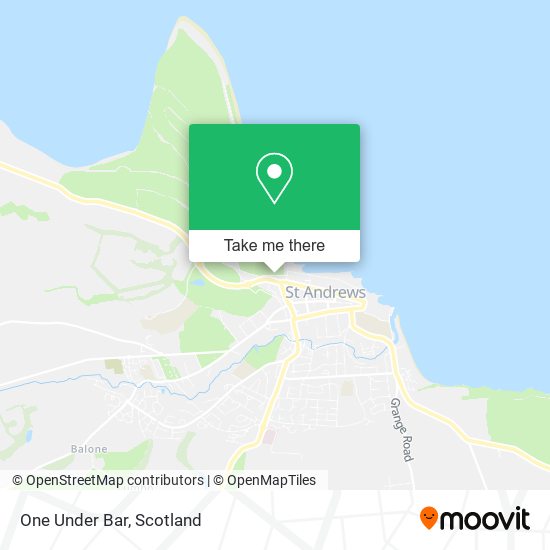 One Under Bar map