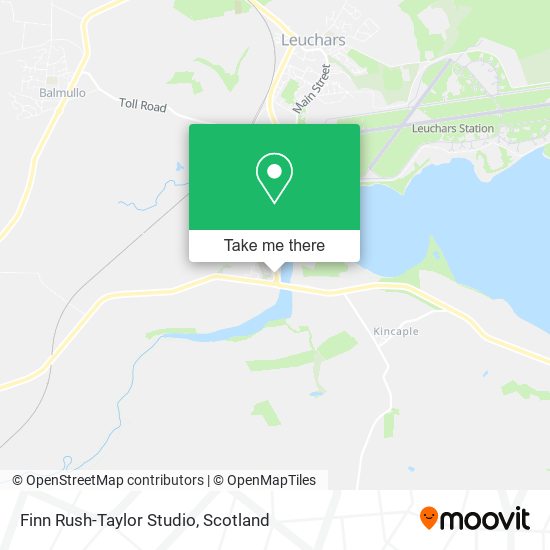 Finn Rush-Taylor Studio map