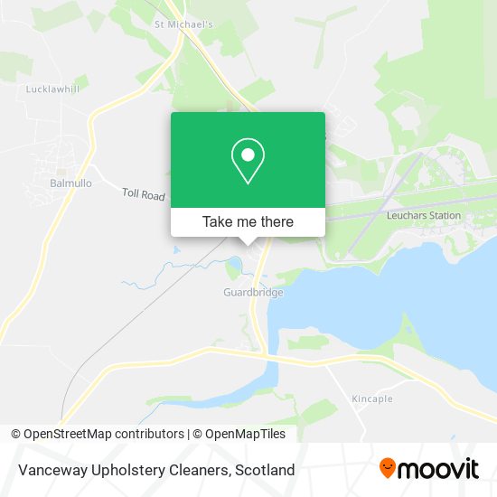 Vanceway Upholstery Cleaners map