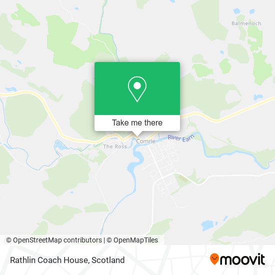 Rathlin Coach House map