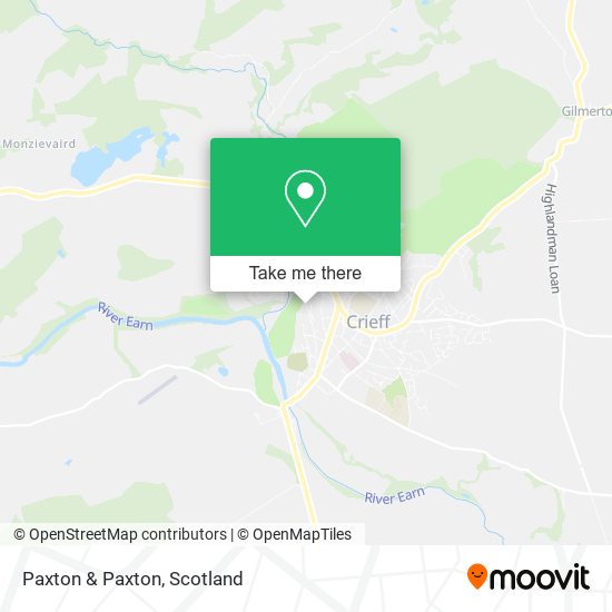 Paxton & Paxton map