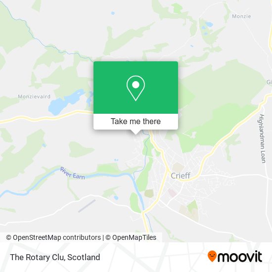 The Rotary Clu map