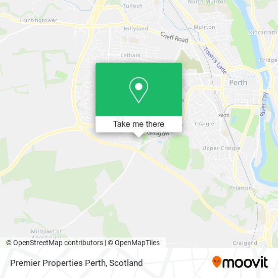 Premier Properties Perth map