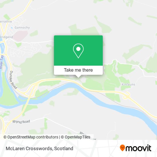 McLaren Crosswords map