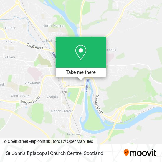 St John's Episcopal Church Centre map