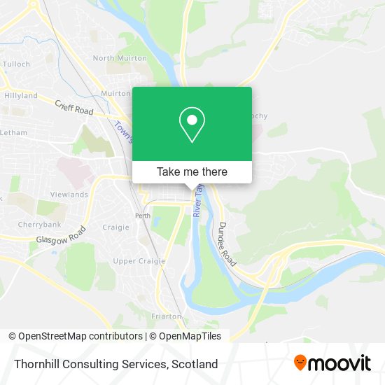 Thornhill Consulting Services map