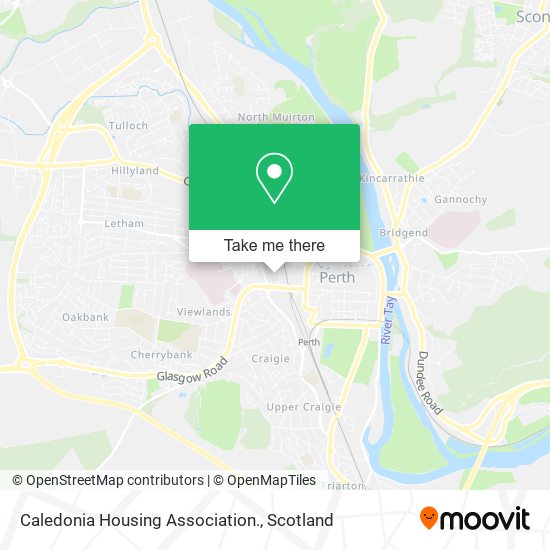 Caledonia Housing Association. map