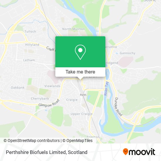 Perthshire Biofuels Limited map