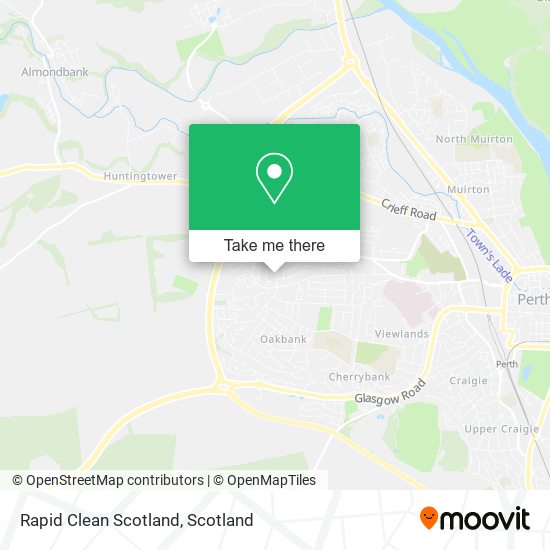 Rapid Clean Scotland map