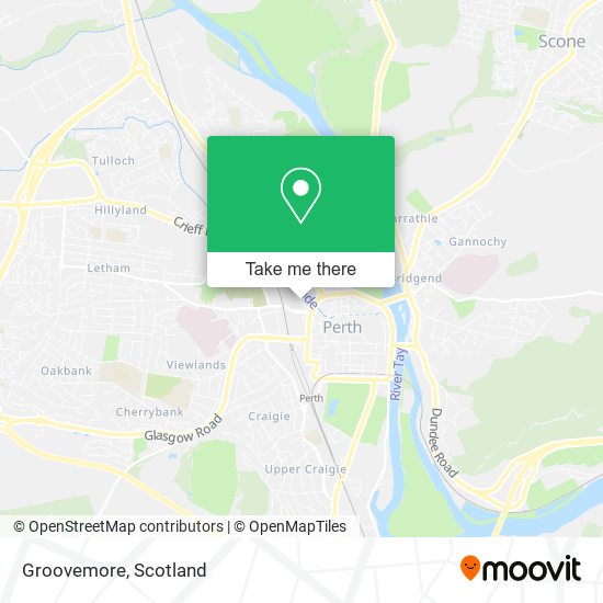 Groovemore map