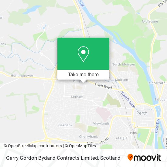 Garry Gordon Bydand Contracts Limited map