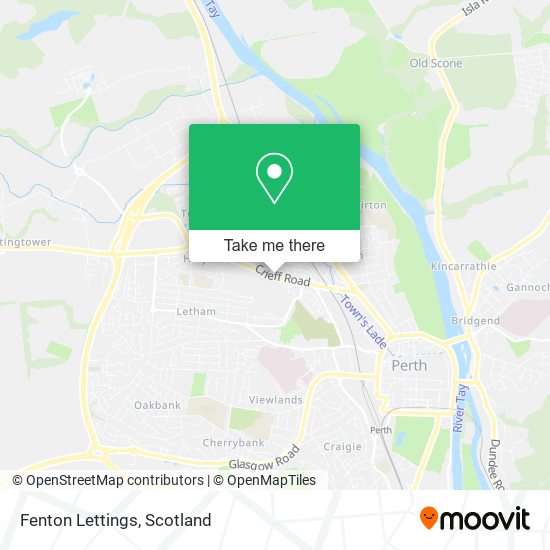 Fenton Lettings map