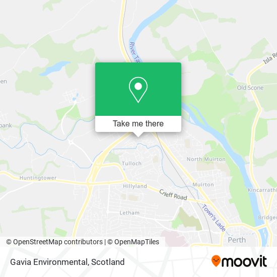 Gavia Environmental map
