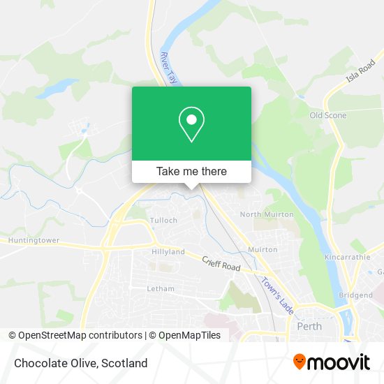 Chocolate Olive map