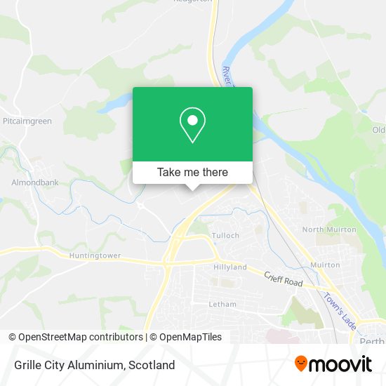 Grille City Aluminium map