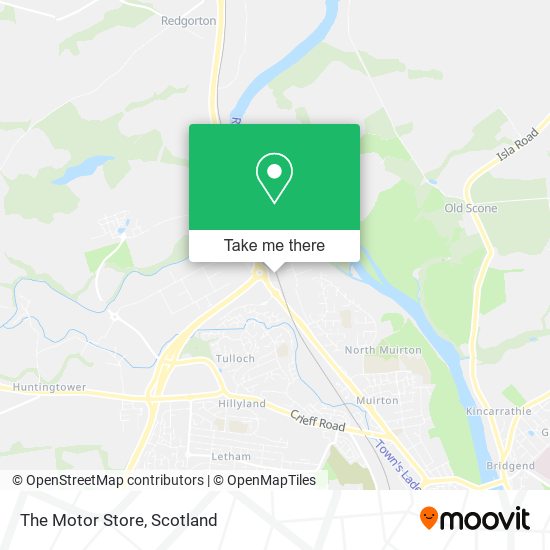 The Motor Store map
