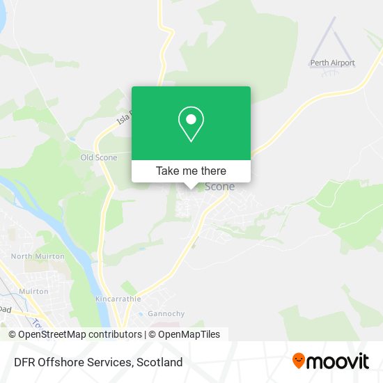 DFR Offshore Services map