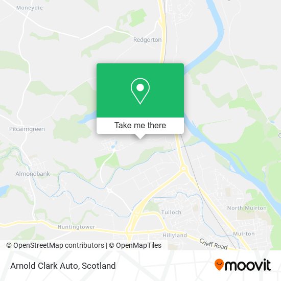 Arnold Clark Auto map