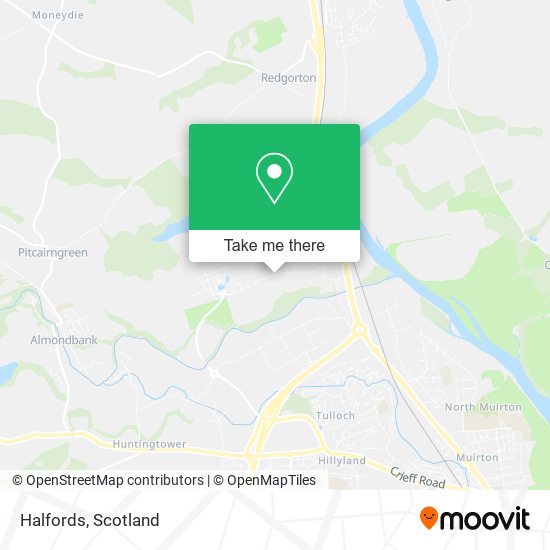 Halfords map