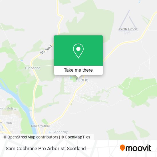 Sam Cochrane Pro Arborist map