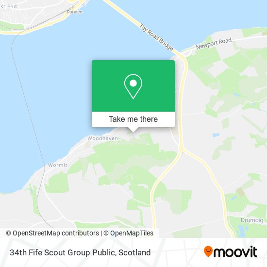 34th Fife Scout Group Public map