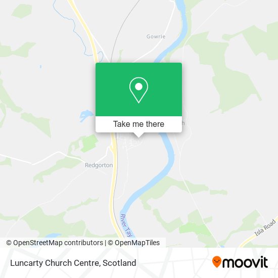 Luncarty Church Centre map