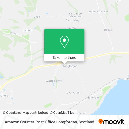 Amazon Counter-Post Office Longforgan map