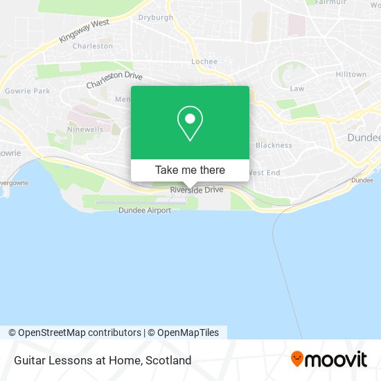 Guitar Lessons at Home map