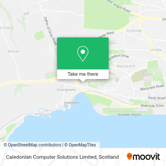 Caledonian Computer Solutions Limited map