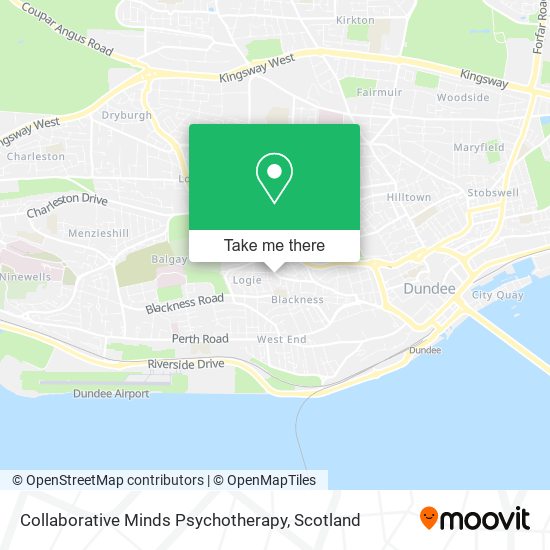 Collaborative Minds Psychotherapy map