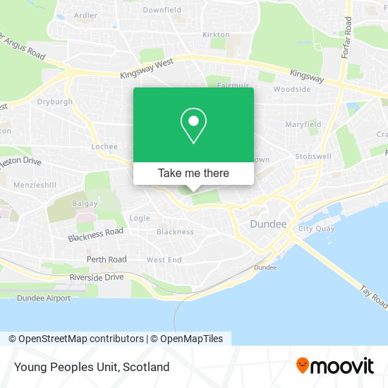 Young Peoples Unit map