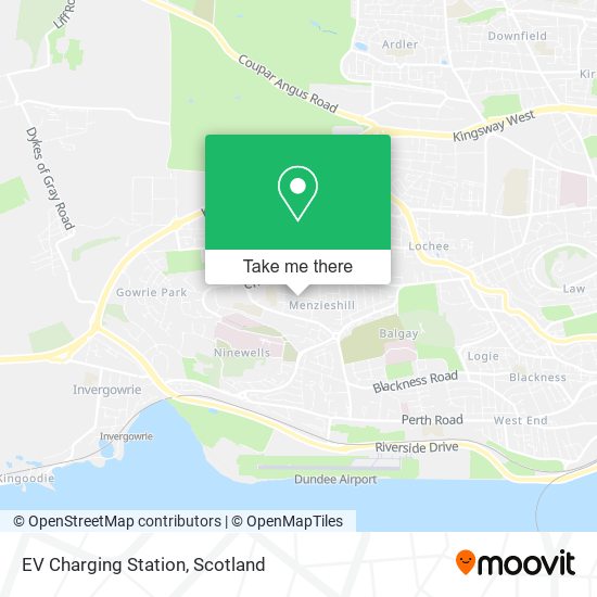 EV Charging Station map