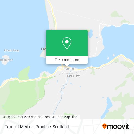 Taynuilt Medical Practice map