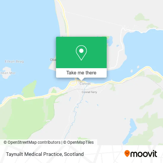 Taynuilt Medical Practice map