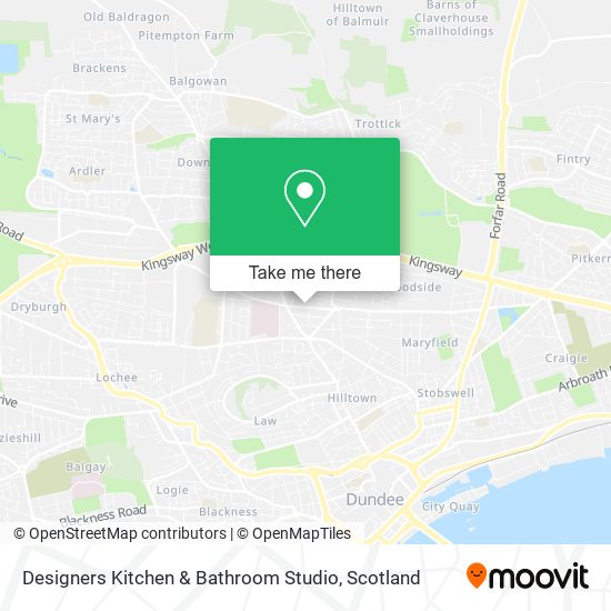 Designers Kitchen & Bathroom Studio map