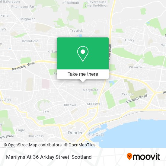 Marilyns At 36 Arklay Street map