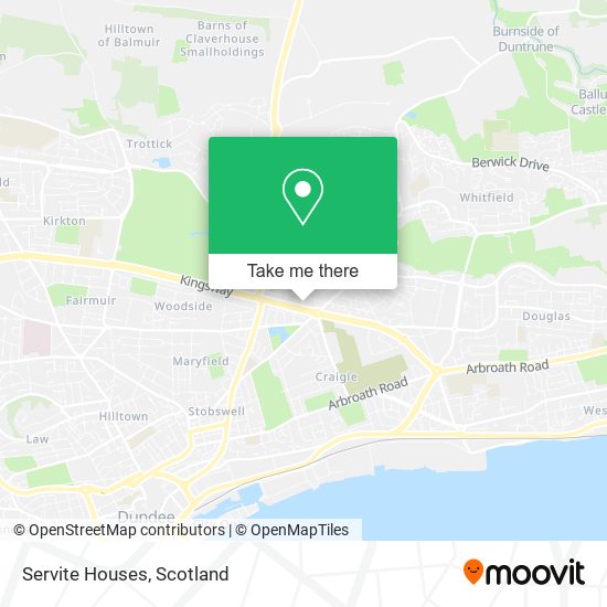 Servite Houses map